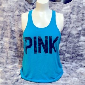 Pink Victoria’s Secret tank top lace back